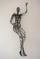 Wiremen, Skulptur, Evelyn Detterbeck